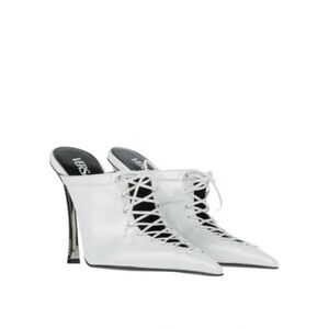 Elegant White Lace-Up Women's Shoes